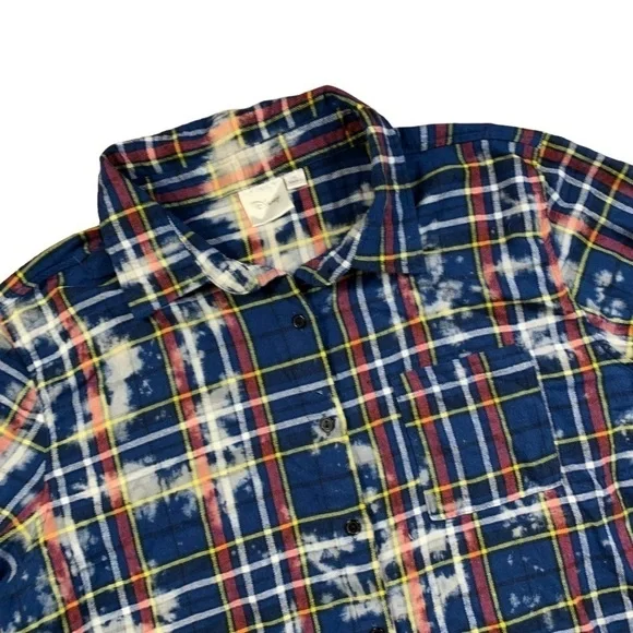 Disney Winnie the Pooh Long Sleeve Button Down Flannel - Picture 4 of 7